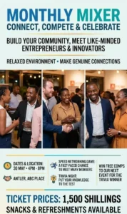 Monthly Mixer: Connect, Compete & Celebrate