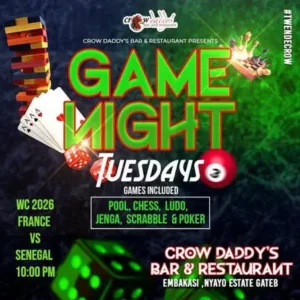 Game Night Tuesdays